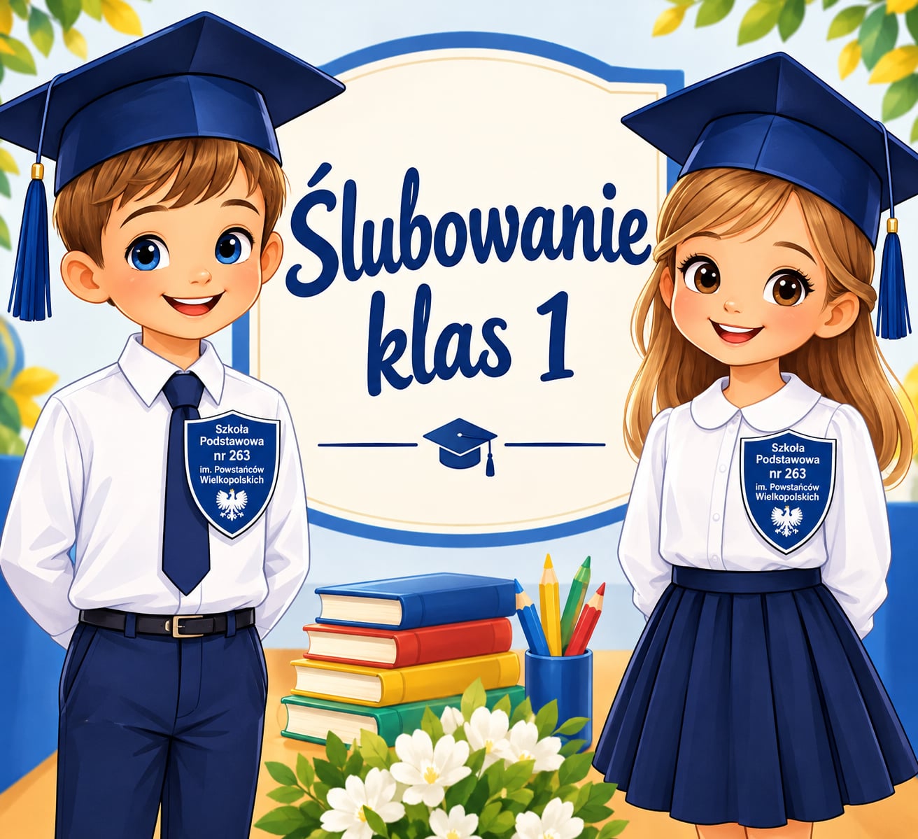 ŚLUBOWANIE KLAS 1/DZIEŃ EDUKACJI NARODOWEJ